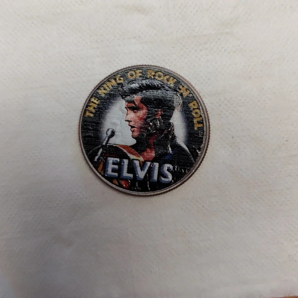 Colorized Half dollar - Picture 2 of 4